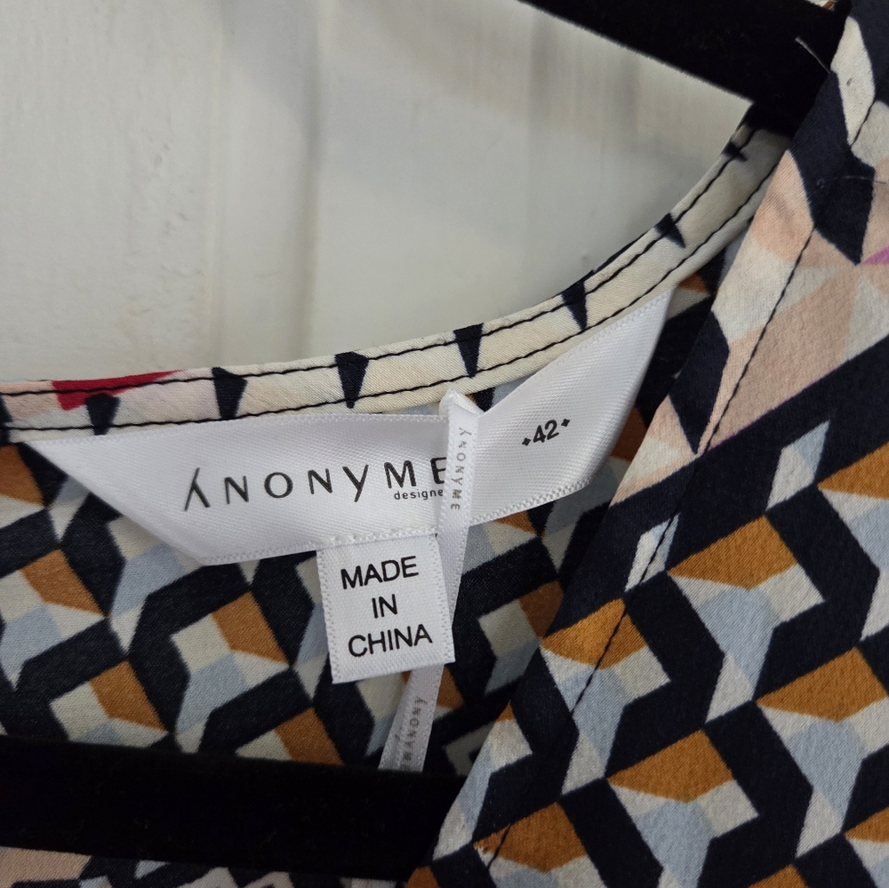 Geometric Patchwork Pattern Jumpsuit - Picture 5 of 10